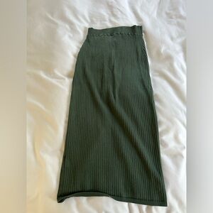 Free People Stretch Rib Midi skirt